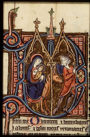 The Flight into Egypt: Mary, St. Joseph and the Christ-child on their way