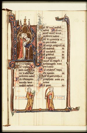 Monks singing