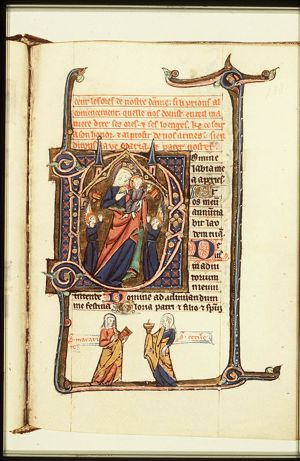 Madonna: Mary holding the Christ-child