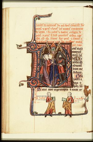 The arrest of Christ: the kiss of Judas