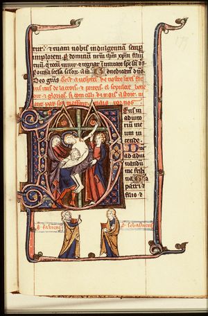 The Deposition: Christ is taken down from the cross
