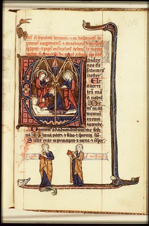 The entombment of Christ