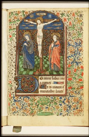 The Crucifixion, with Mary and St. John