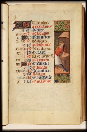 December: a baker