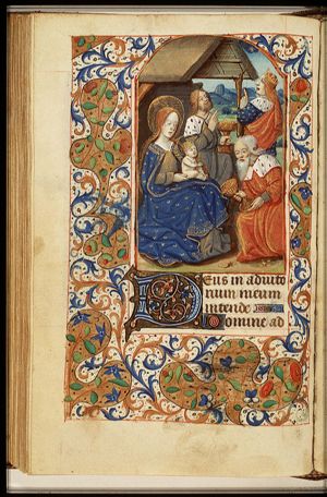 The adoration of the Christ-child by the Magi
