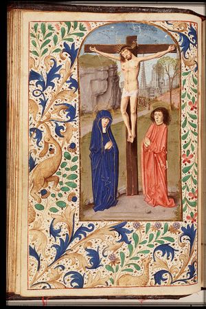 The Crucifixion, with Mary and St. John