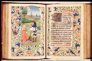 The annunciation of Christ's birth to the shepherds