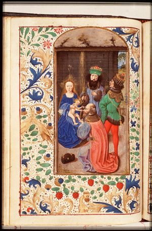 The adoration of the Christ-child by the Magi