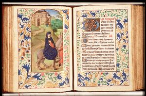 The Flight into Egypt: Mary, St. Joseph and the Christ-child on their way