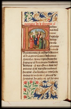 St. Catherine of Alexandria, St. Margaret of Antioch, St. Barbara, St. Martha and St. Christina