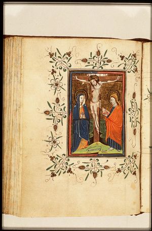 The Crucifixion, with Mary and St. John