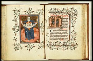 The blessed in Abraham's bosom