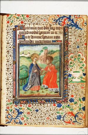 The Visitation: Mary meets St. Elisabeth