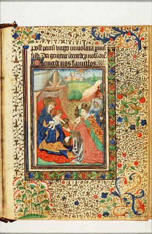 The adoration of the Christ-child by the Magi