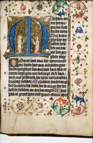 Two souls in Purgatory