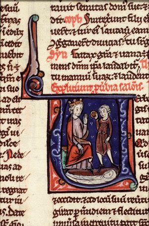 Solomon teaches Rehoboam