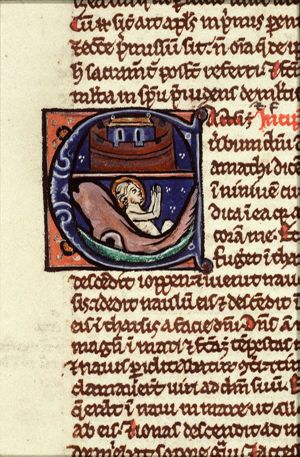 Nineveh; Jonah swallowed by a great fish