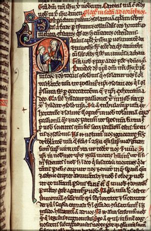 St. Paul dictating a letter