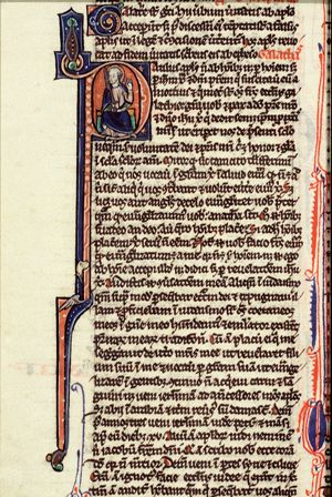 St. Paul holding a sword