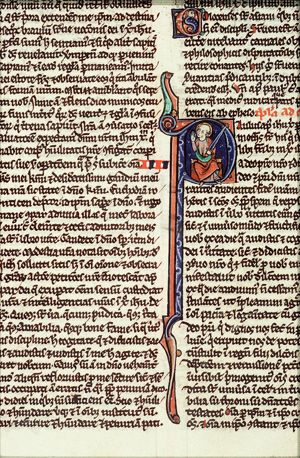 St. Paul holding a sword