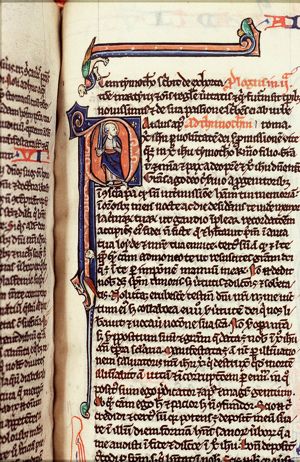 St. Paul holding a sword