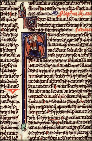 The Evangelist St. John holding a book