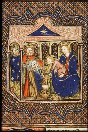 The adoration of the Christ-child by the Magi