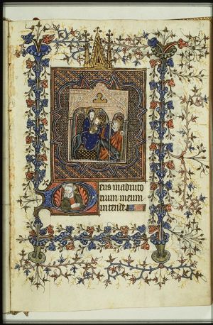 The Flight into Egypt: Mary, St. Joseph and the Christ-child on their way