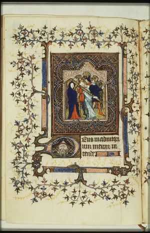 The carrying of the cross: Christ bears the cross