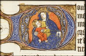 Madonna: Mary holding the Christ-child