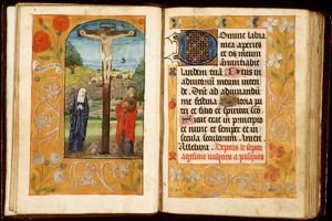 The Crucifixion, with Mary and St. John