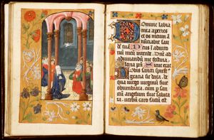 Pentecost: the Holy Spirit descends upon Mary and the apostles
