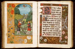 Annunciation of Christ's birth to the shepherds