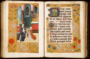 The presentation in the temple: Mary presents the Christ-child to Simeon