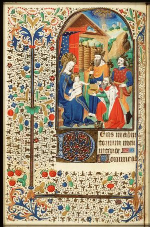 The adoration of the Christ-child by the Magi