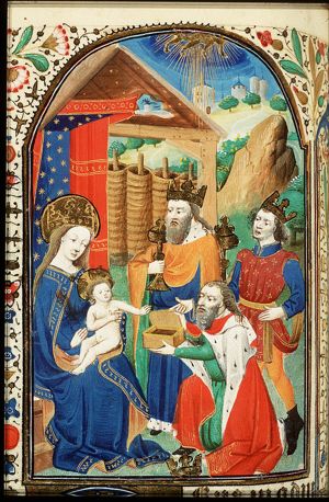 The adoration of the Christ-child by the Magi