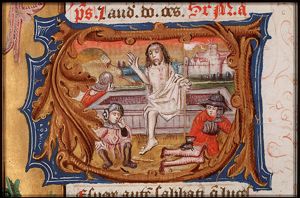 The Resurrection: Christ steps out of his tomb