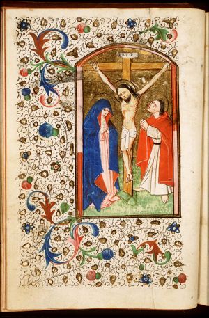 The Crucifixion, with Mary and St. John