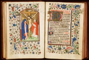 The Crucifixion, with Mary and St. John