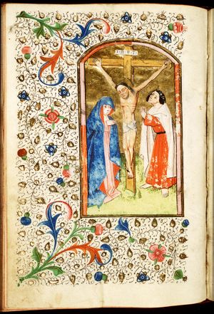 The Crucifixion, with Mary and St. John