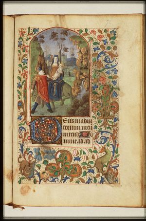 The Flight into Egypt: Mary, St. Joseph and the Christ-child on their way
