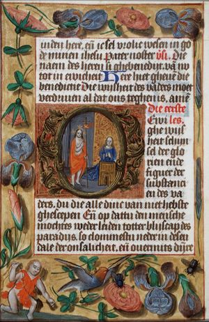 Christ appears to his mother Mary
