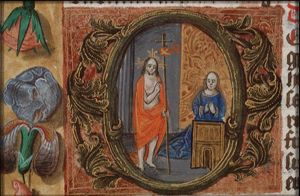 Christ appears to his mother Mary