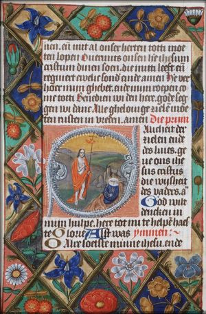 Christ appears to St. Peter