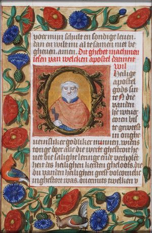 St. Peter holding two keys