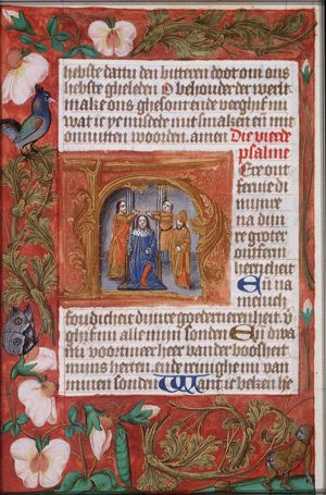 The coronation of David
