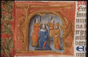 The coronation of David