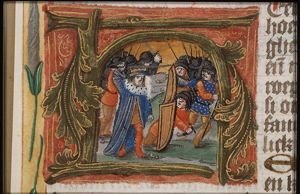Battle between David and his enemies