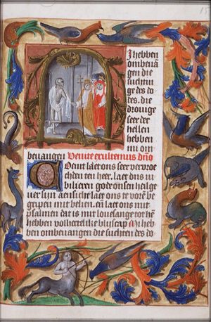 Death greets a pope, a cardinal, a bishop and a king