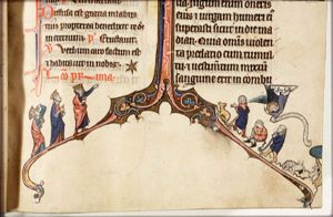 The three Magi see the new star